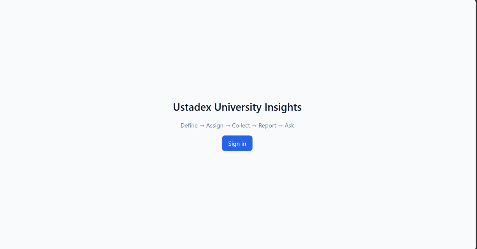 Ustadex Interface Gallery